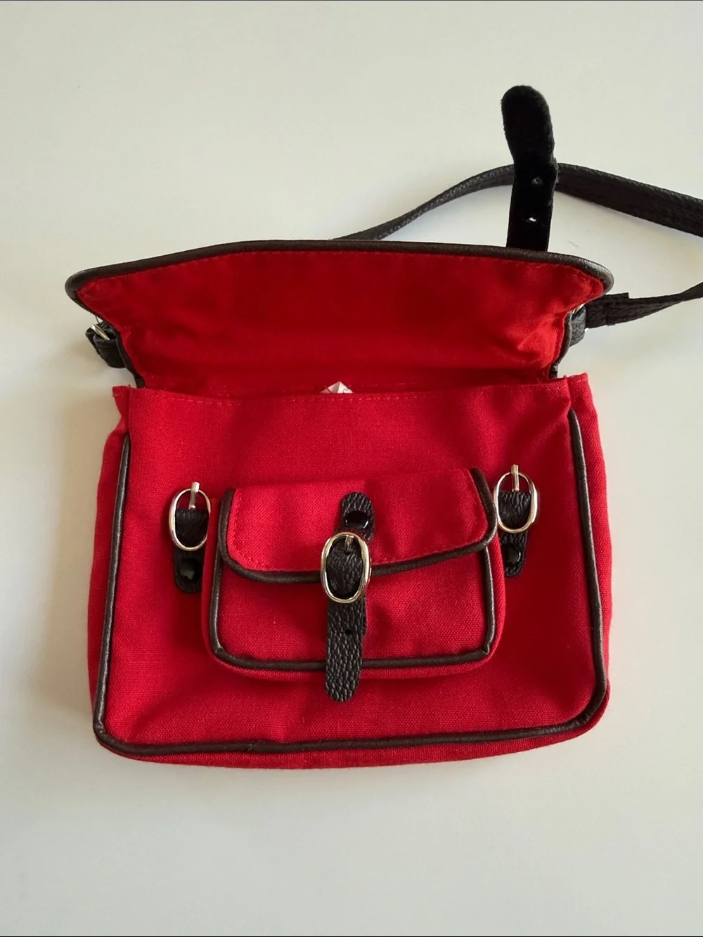 Pleasant Company American Girl Doll Molly McInTire red schoolbag 1996